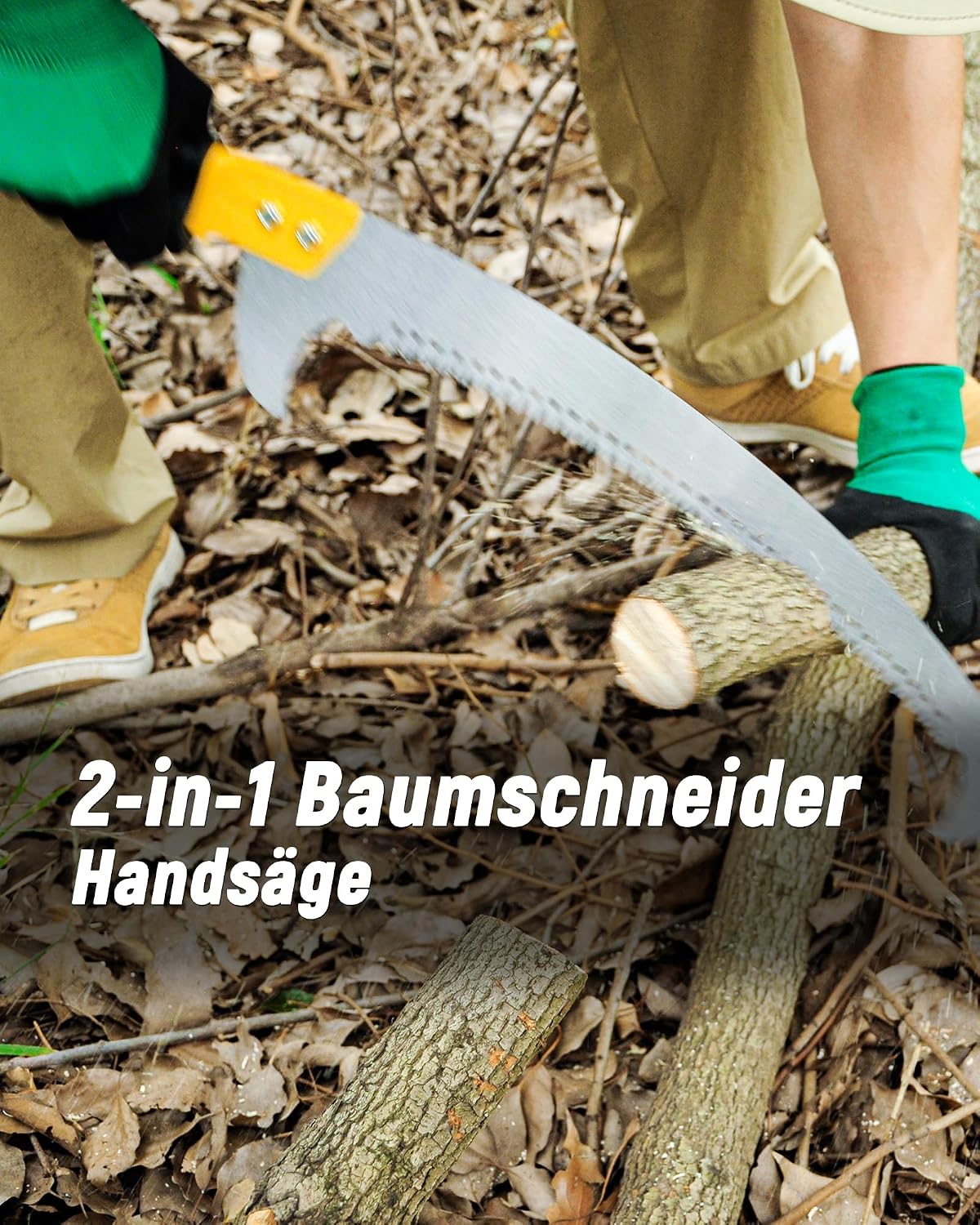 Detalle de BlumeTrec Astsägen mit Stiel zum Baumschnitt 4,3 m – leichte, ausziehbare Baumsäge