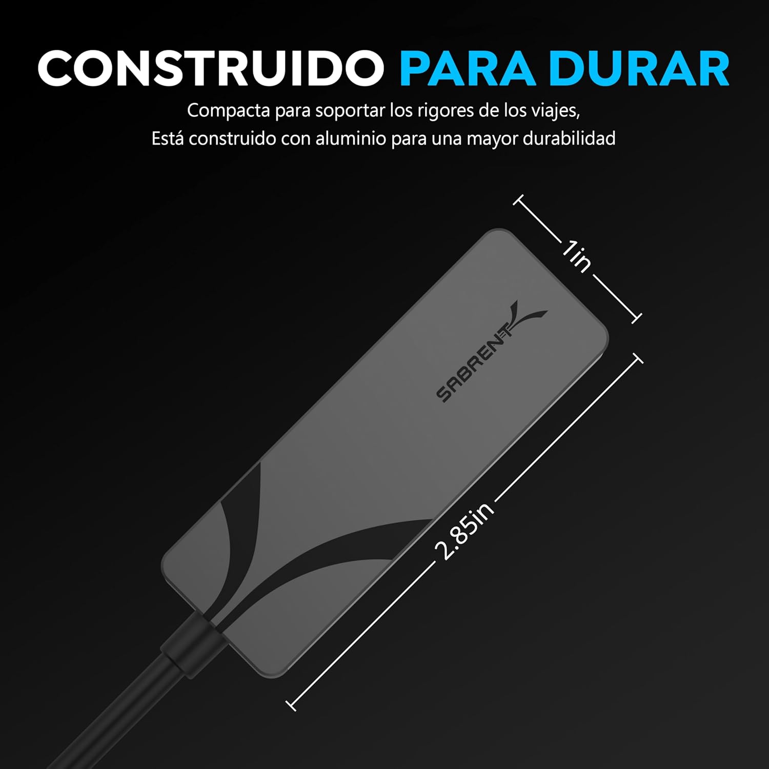 Thumbnail 4 de SABRENT NT-25GA Adaptador USB‑C 2,5 Gbps