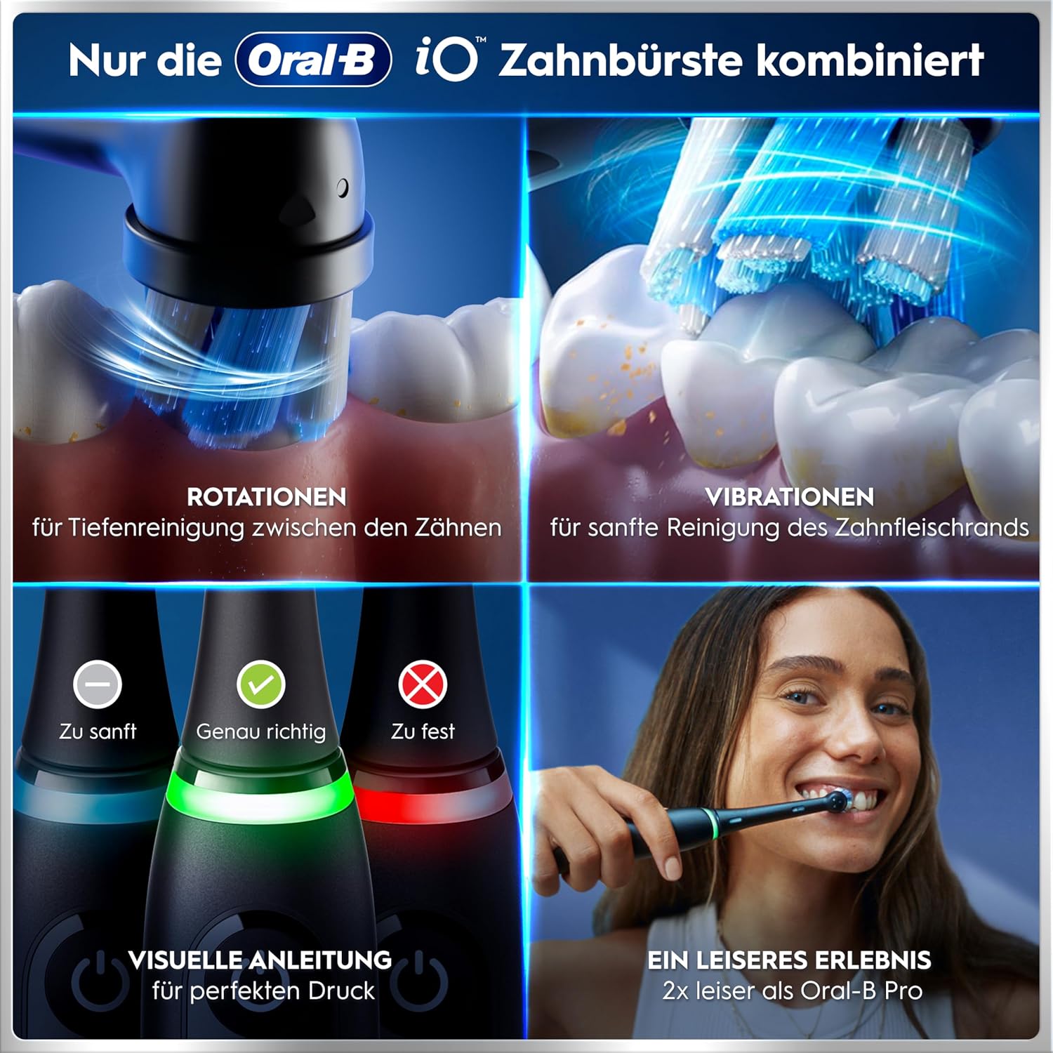 Detalle 2 de Oral-B iO Series 6 Plus Doppelpack 2er-Pack