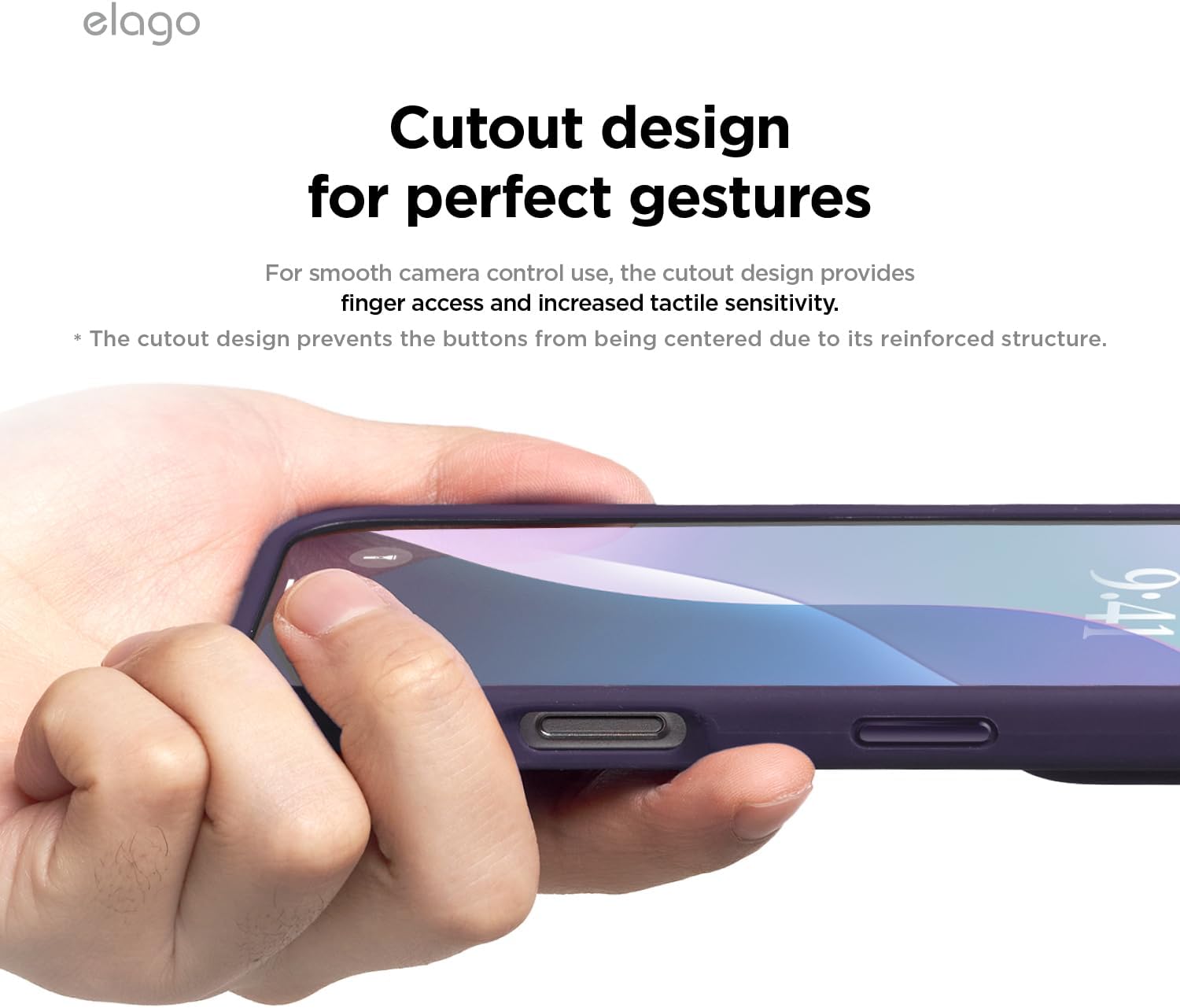 Thumbnail 6 de elago Coque magnétique en silicone pour iPhone 16 Pro (6,3 pouces) Violet Intense, compatible MagSafe