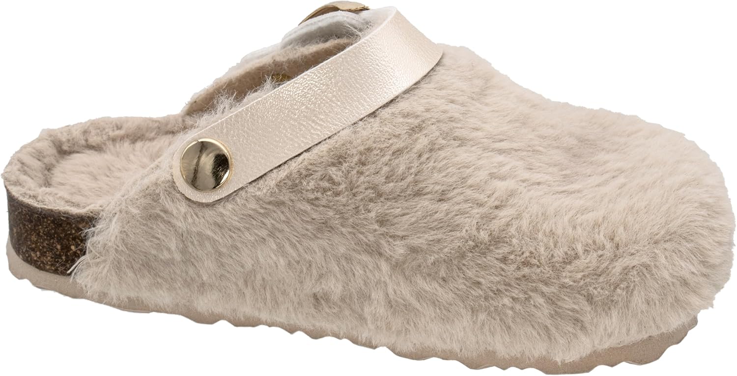 Thumbnail 1 de Fischer Markenschuh Mädchen Shetland Hausschuh – bequem mit Fersenriemen für warme Füße