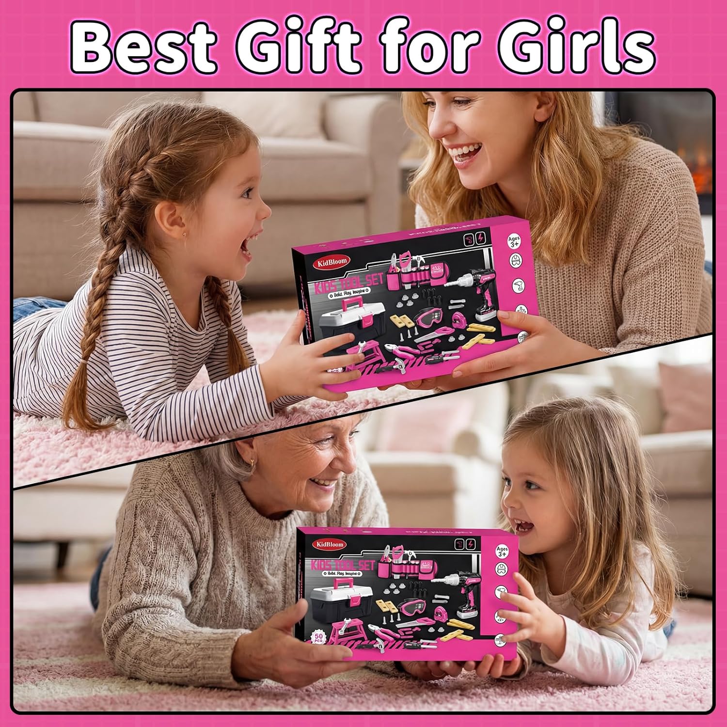 Thumbnail 6 de KidBloom Werkzeugkoffer für Mädchen ab 3