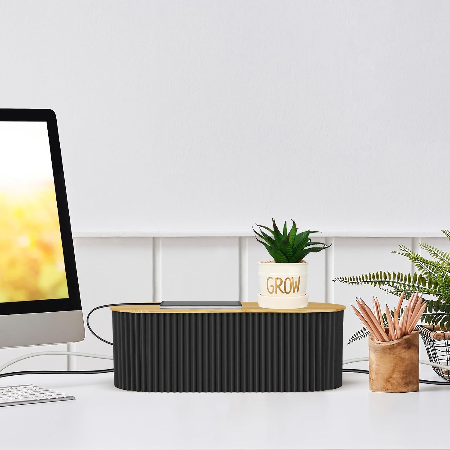 Thumbnail 6 de CRROEL Cable Management Box for Desk