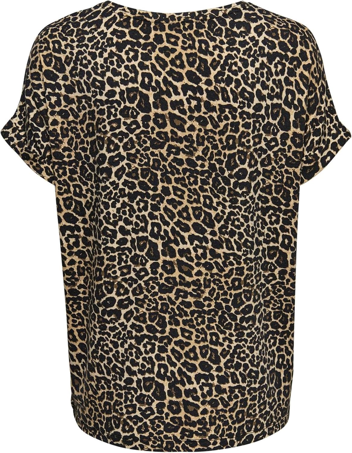 Detalle de ONLY Female Top ONLMOSTER Top – Zeitloses Basic-T-Shirt mit Umschlagbündchen