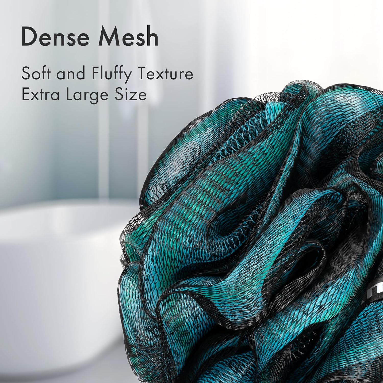 Detalle de AmazerBath PE Shower Loofah Set