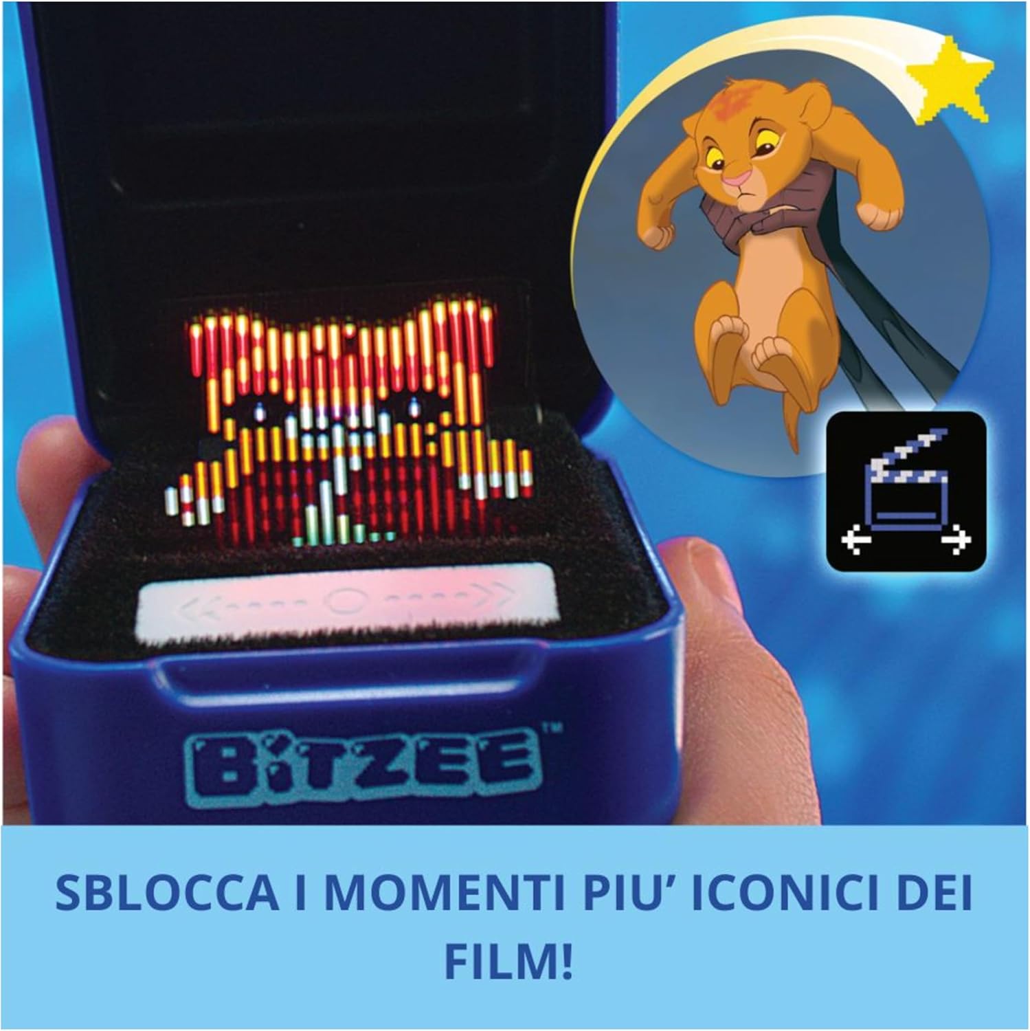 Detalle de Bitzee Disney Cucciolo Digitale Interattivo: 30 Personaggi Disney in una Custodia