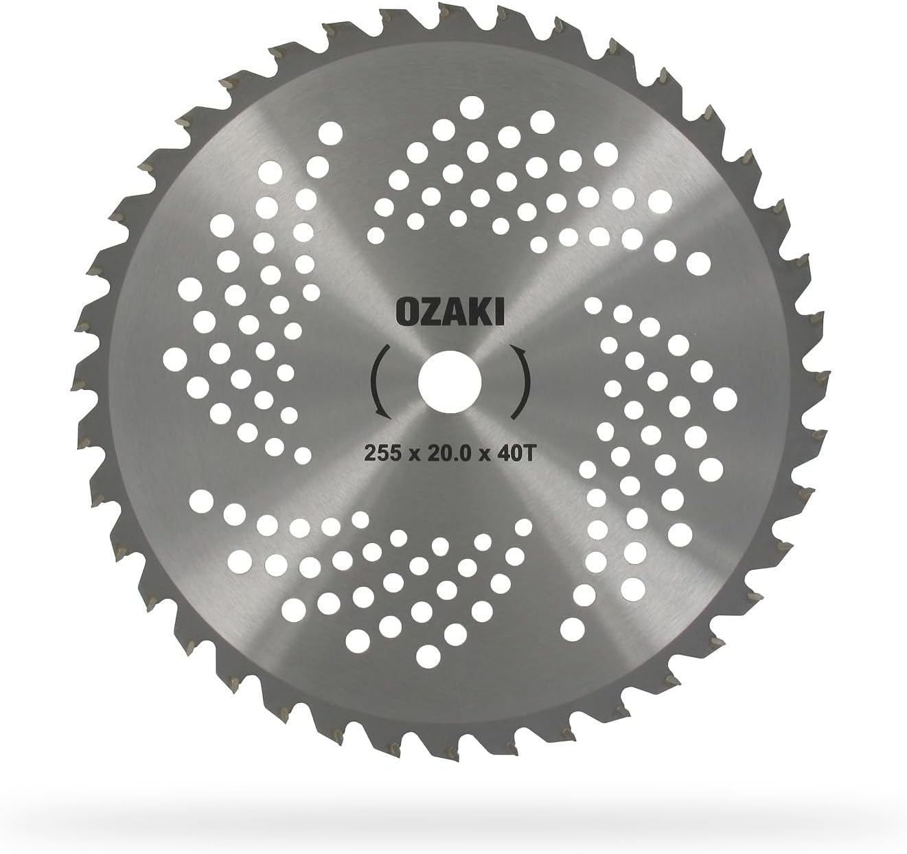 Detalle de OZAKI 3489 Lame 40 dents carbure scie circulaire 405 x 30 x 2,4 mm – Noir