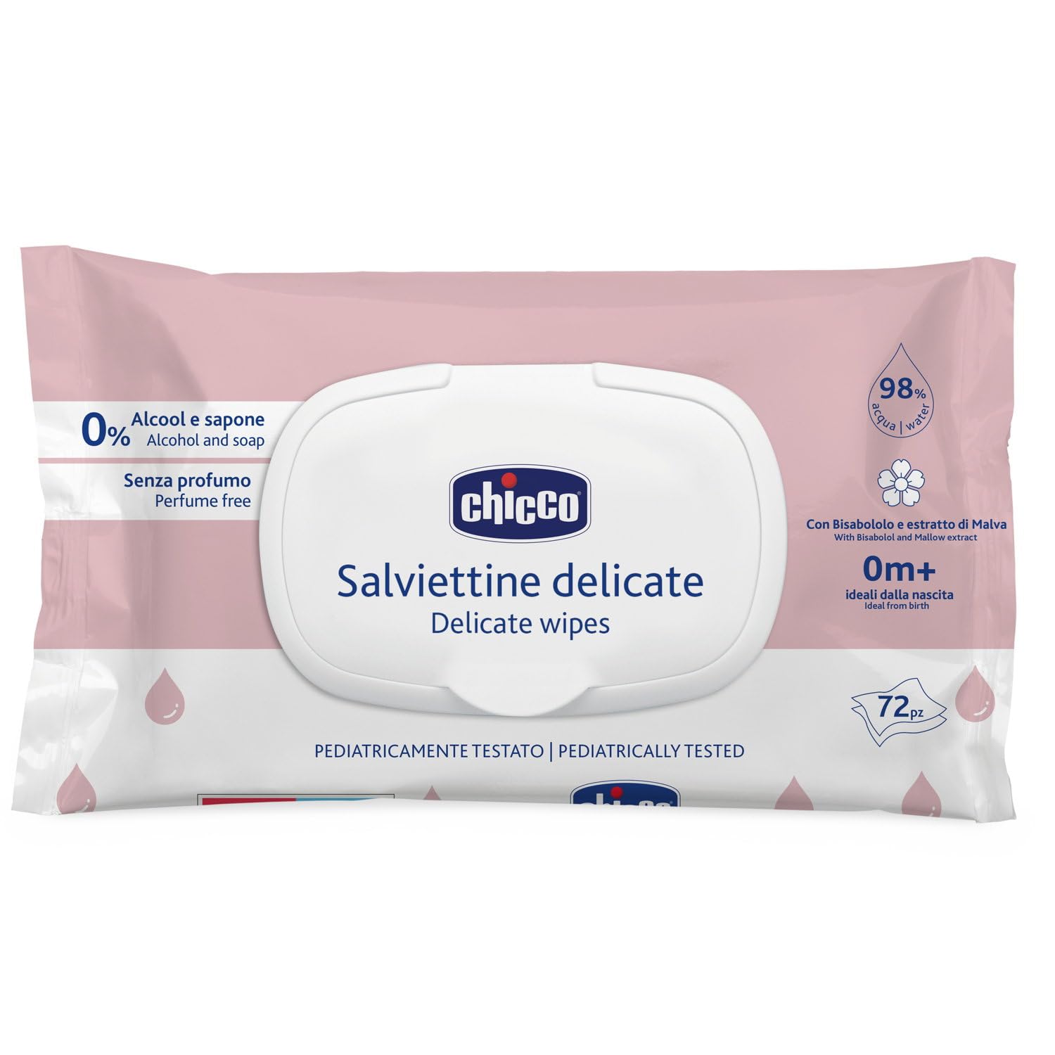 Detalle 2 de Chicco Zarte Baby-Reinigungstücher 864