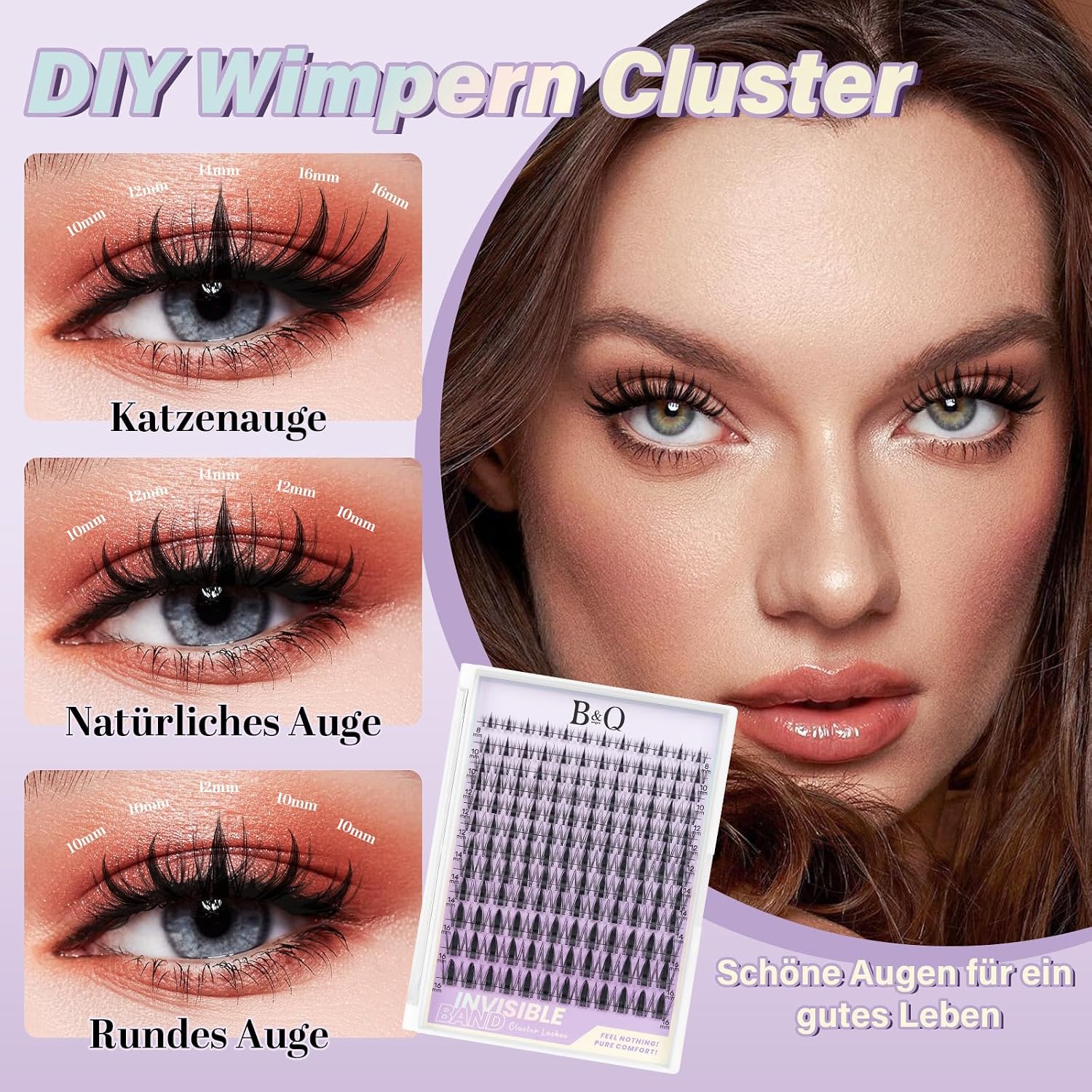 Detalle de B&Q Fairy Lashes 144PCS