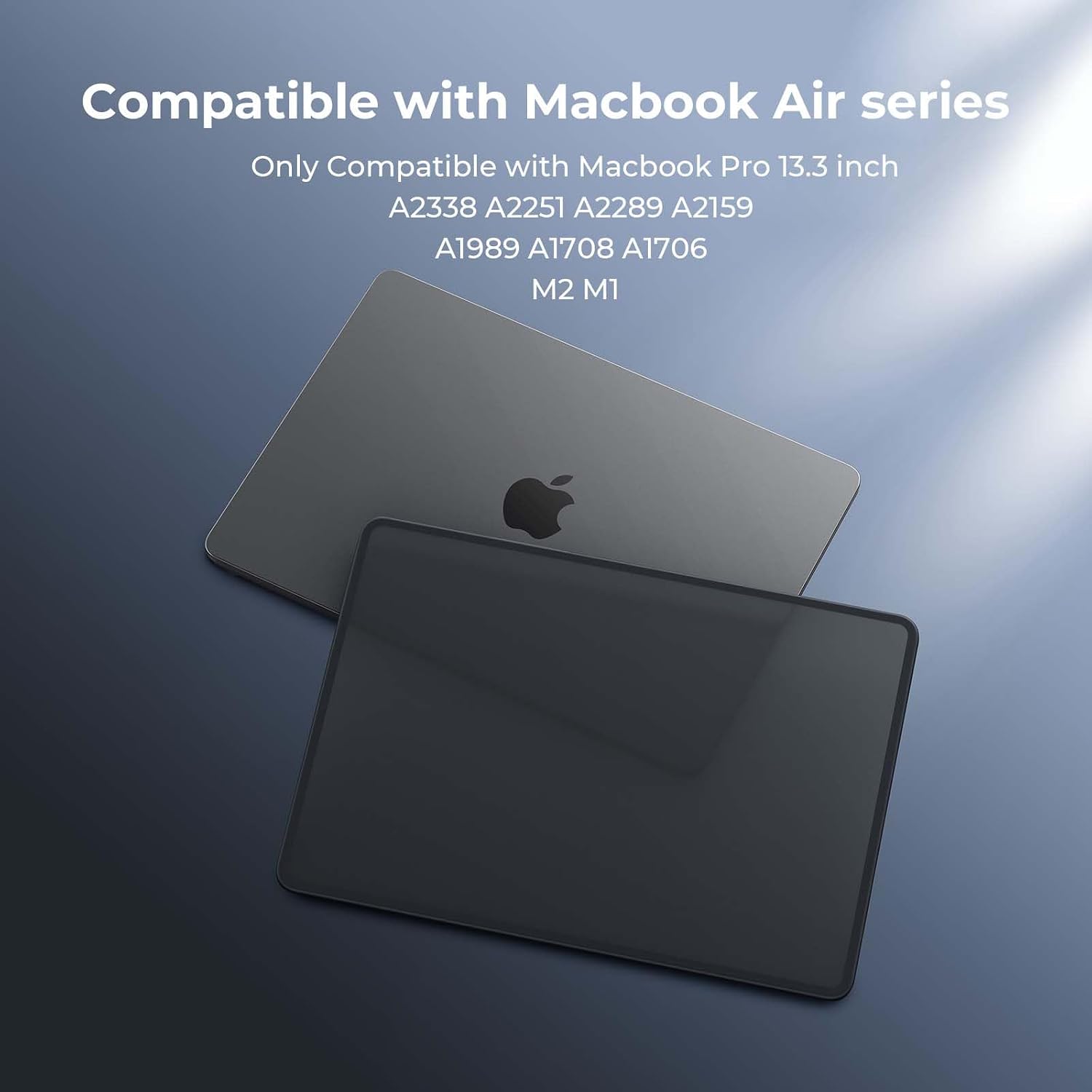 Detalle 2 de BlueSwan Hülle MacBook Pro 13 Zoll Matt Schwarz