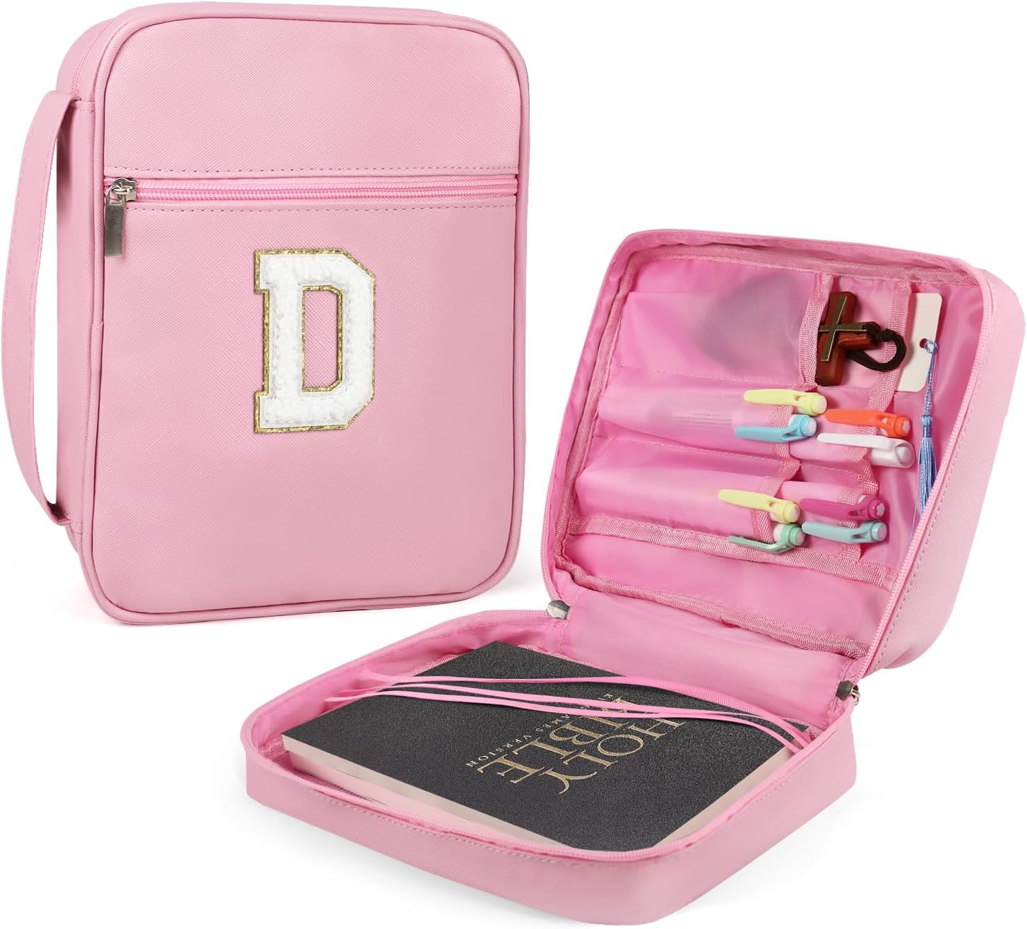 Detalle de Fruobeyla Bible Cover, Pink