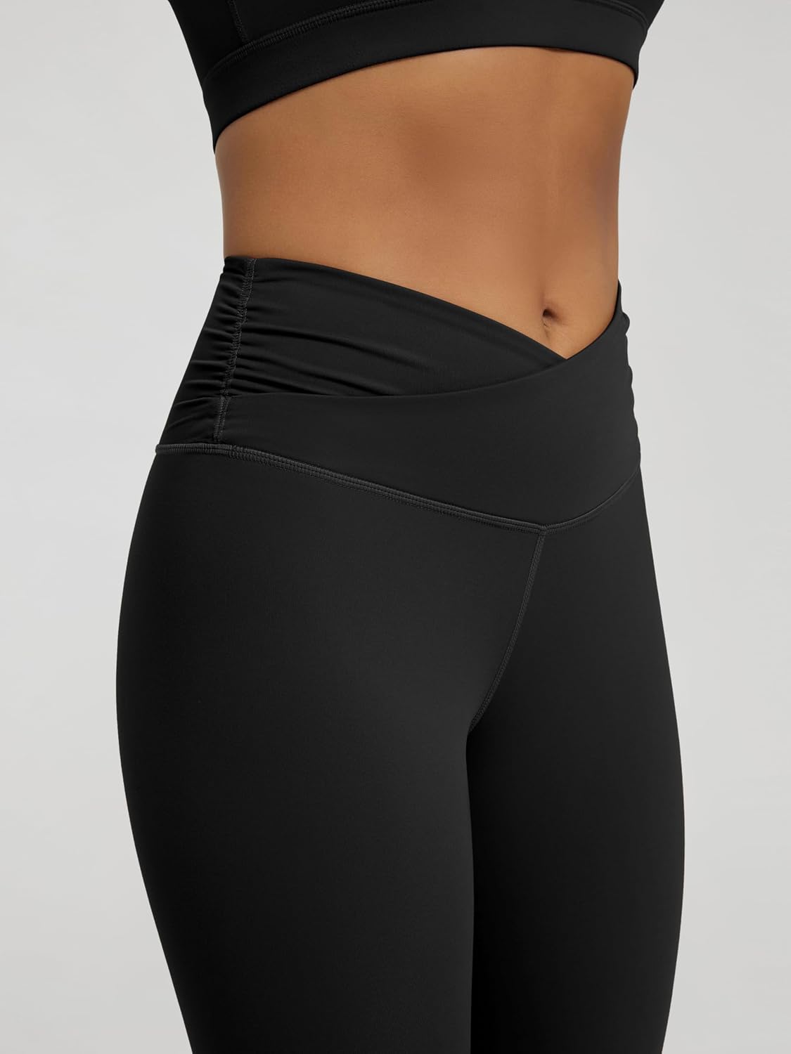 Thumbnail 5 de ODODOS Cross Waist Yoga Leggings 28" inseam