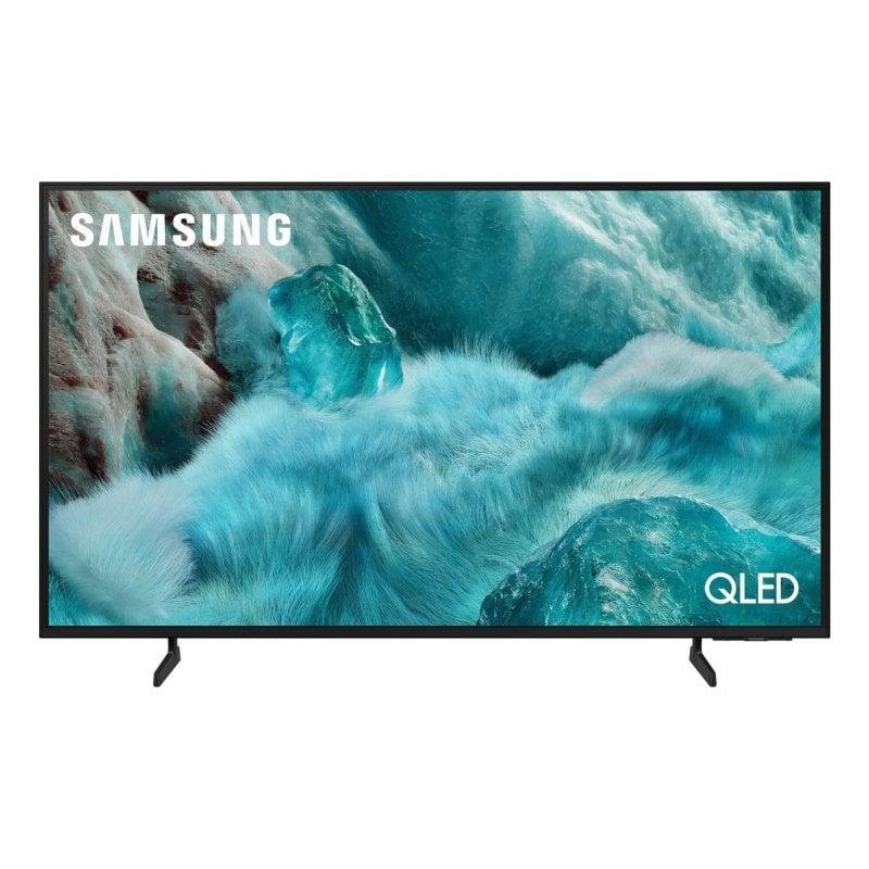 Detalle de Samsung QLED Q7F 55" 4K Smart TV: economía de cine en casa con HDR10+ y diseño minimalista