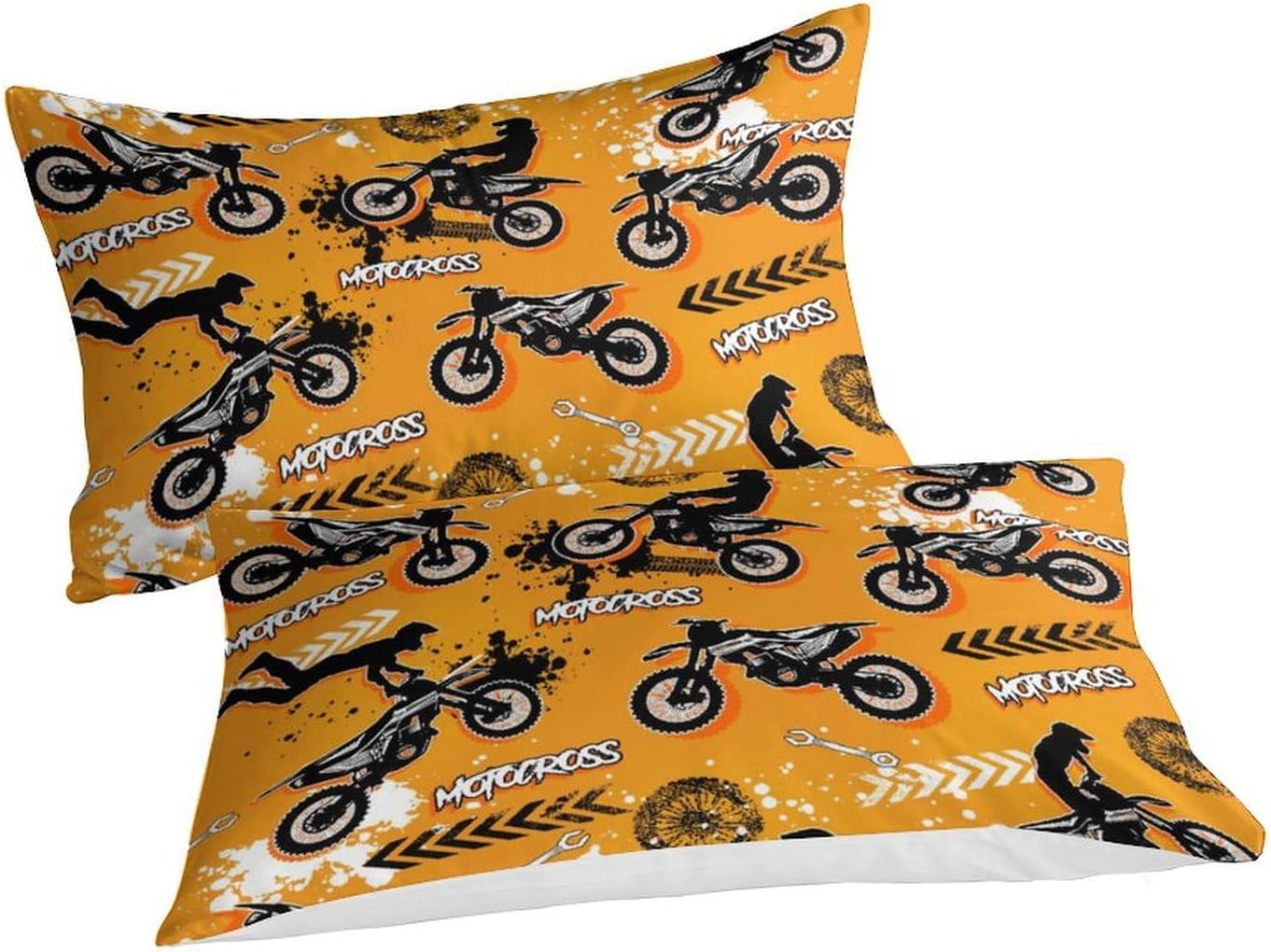 Thumbnail 5 de HAVOP Motorbike Duvet Cover Set – King Size for Kids (Motocross Theme)
