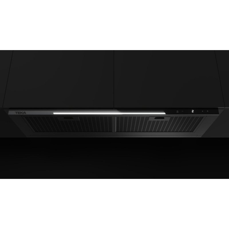 Detalle de Campana extractora Teka GFI 97350 EOS BK Canalizado 89 cm con control táctil y LED