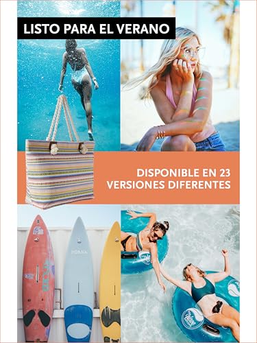 Thumbnail 4 de DonDon Bolso de playa grande impermeable con cremallera - Ethno