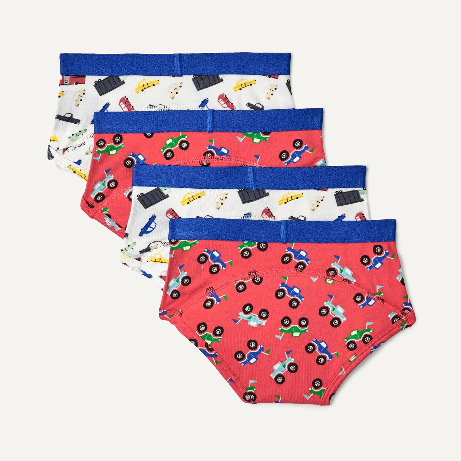 Detalle de Amazon Essentials Mutandine da Apprendimento in Cotone Unisex – Bambini e ragazzi, Confezione da 4