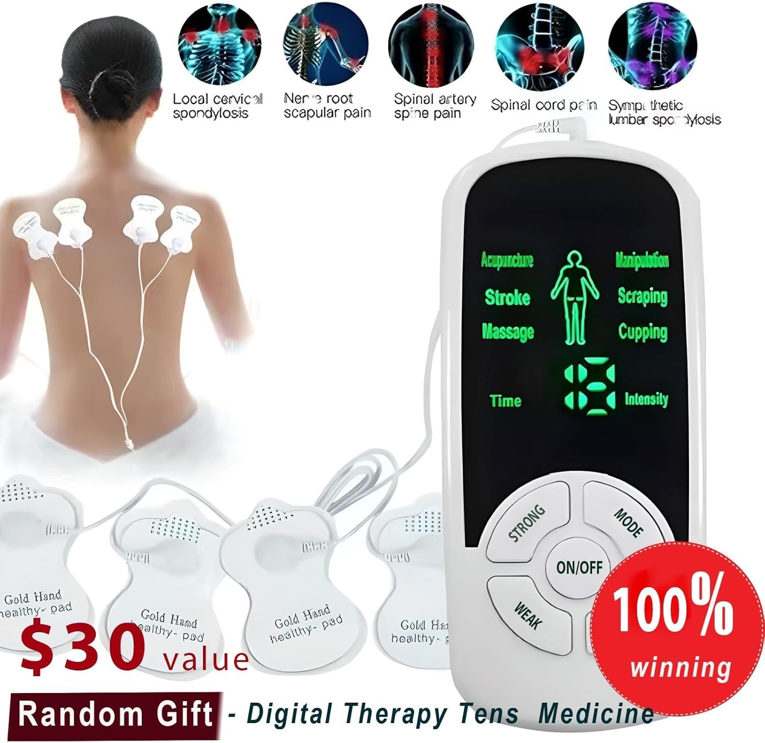 Detalle 1 de OBLITOP Large Size V2.0 Cupping Therapy Set, 22 Cups and Hand Pump