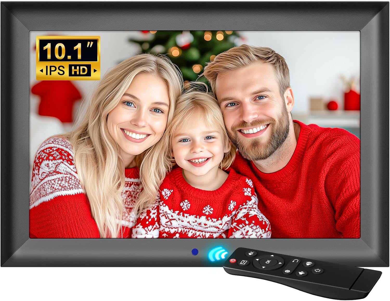 Detalle de OBVHNUA Digitaler Bilderrahmen 10,1 Zoll