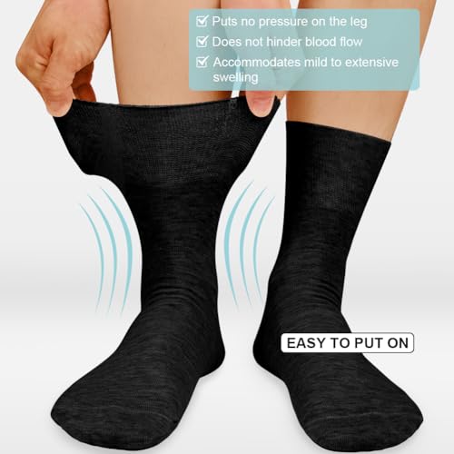Detalle de Aomig Calcetines Diabéticos 6 Pares Sin Costuras: Verano, Finos, Algodón para Hombre y Mujer