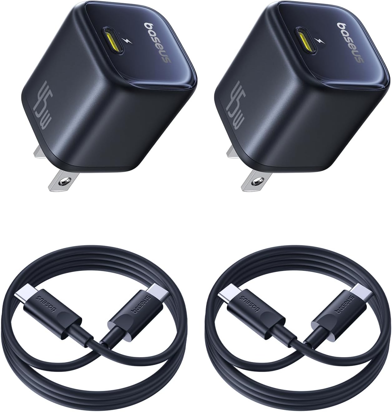 Detalle de Baseus 45W USB C Charger 🔌