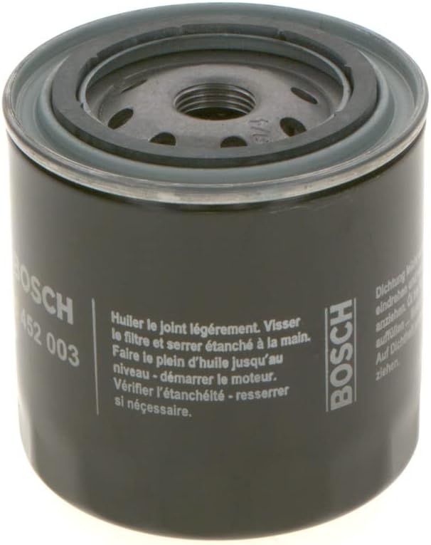 Detalle de Bosch P2003 – Filtre à huile auto, fiable et simple à installer
