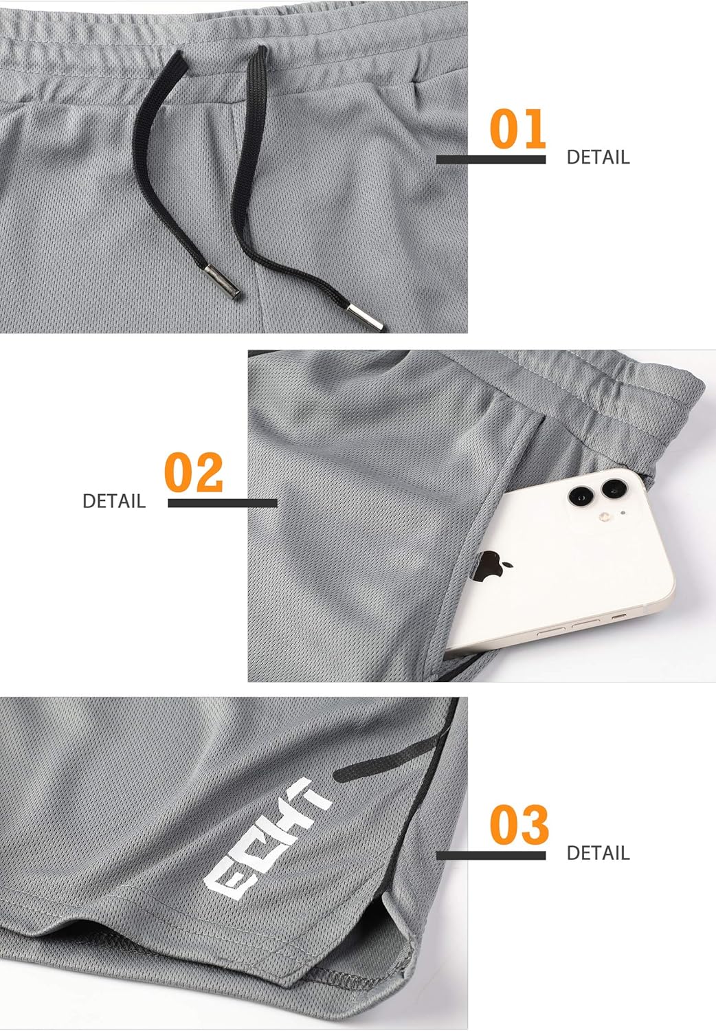 Thumbnail 4 de Superora Superora Short de sport 2 en 1 respirant pour homme avec poches