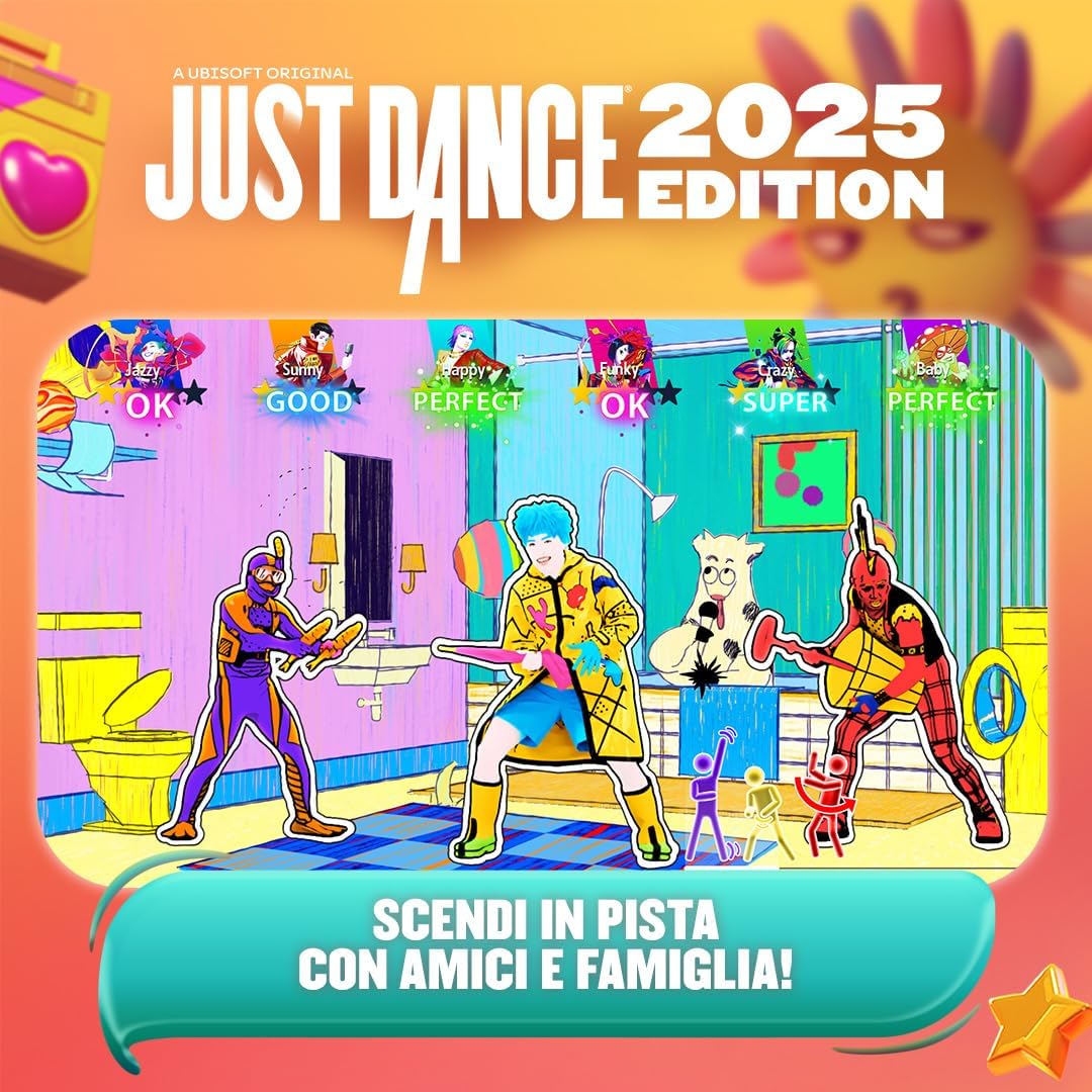 Detalle de Just Dance 2025 (Switch) – Codice di download