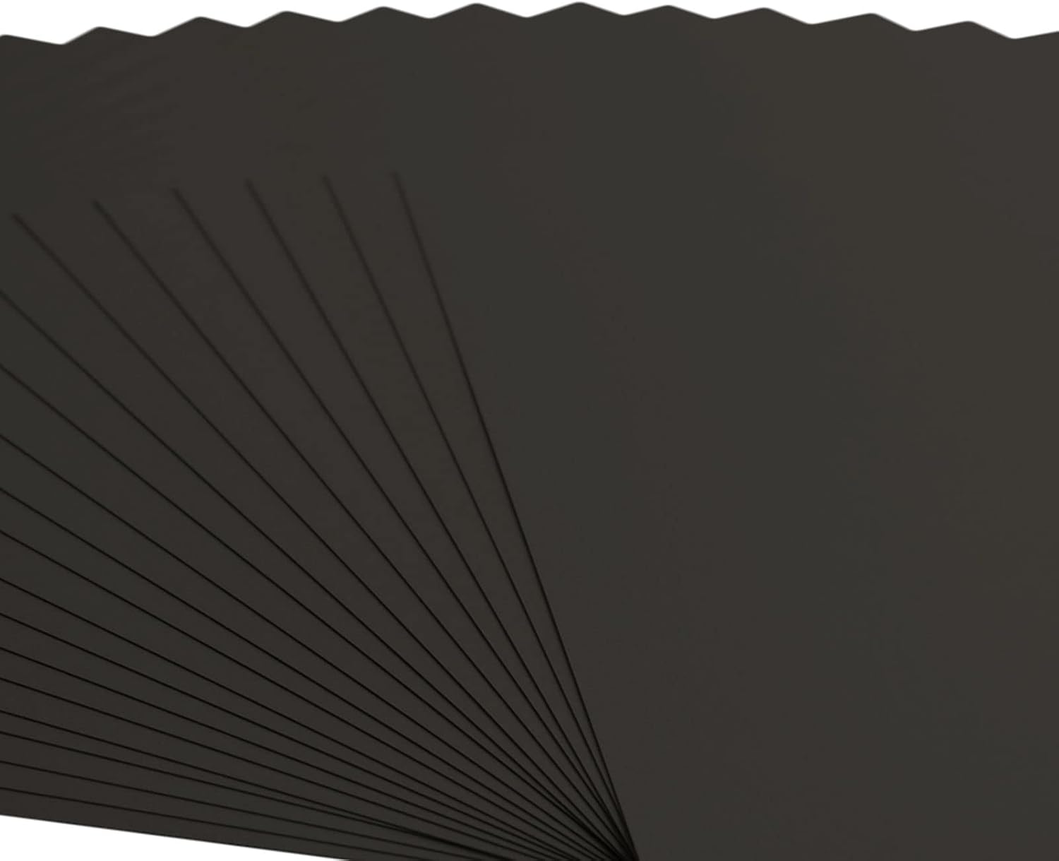 Detalle de Florence Papier Cartonné Noir Lisse 30,5 x 30,5 cm – 20 feuilles, 216 g/m²