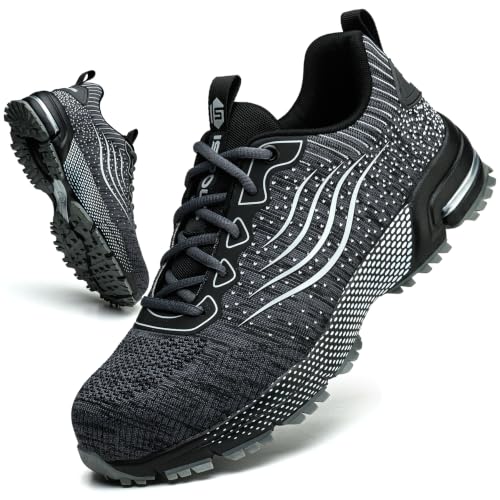 Detalle de Scarpe Antinfortunistiche CYKYGGO Uomo/Donna Grigio EU 42