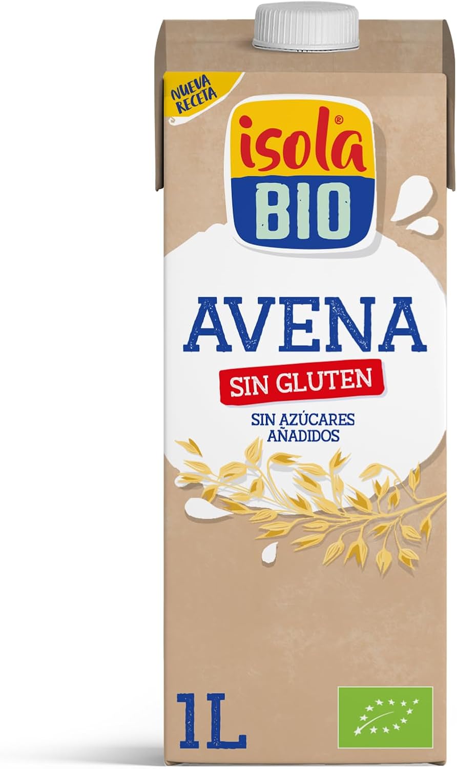 Detalle 2 de Isola Bio Avena Ecológica Pack de 6 L🥛
