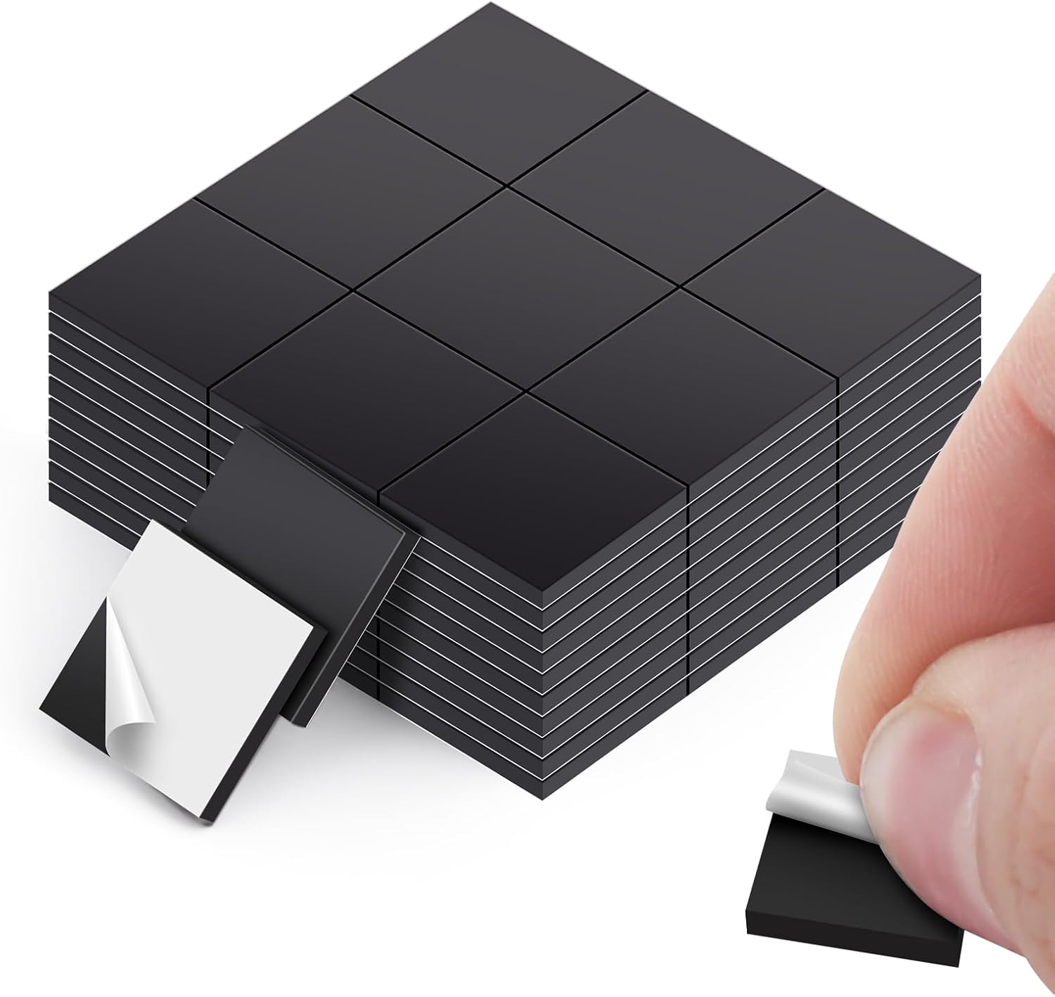 Thumbnail 6 de 600 Stück Magnetplättchen Selbstklebend 1x1 cm