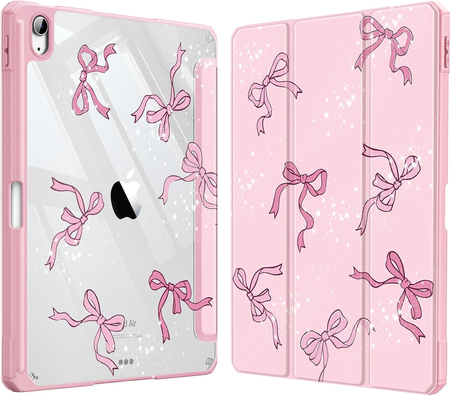 Detalle de Fintie Hybrid Hülle für iPad Air 11 Zoll M4/M3/M2 (2026–2024) – Transparent, stoßfest, mit Stifthalter