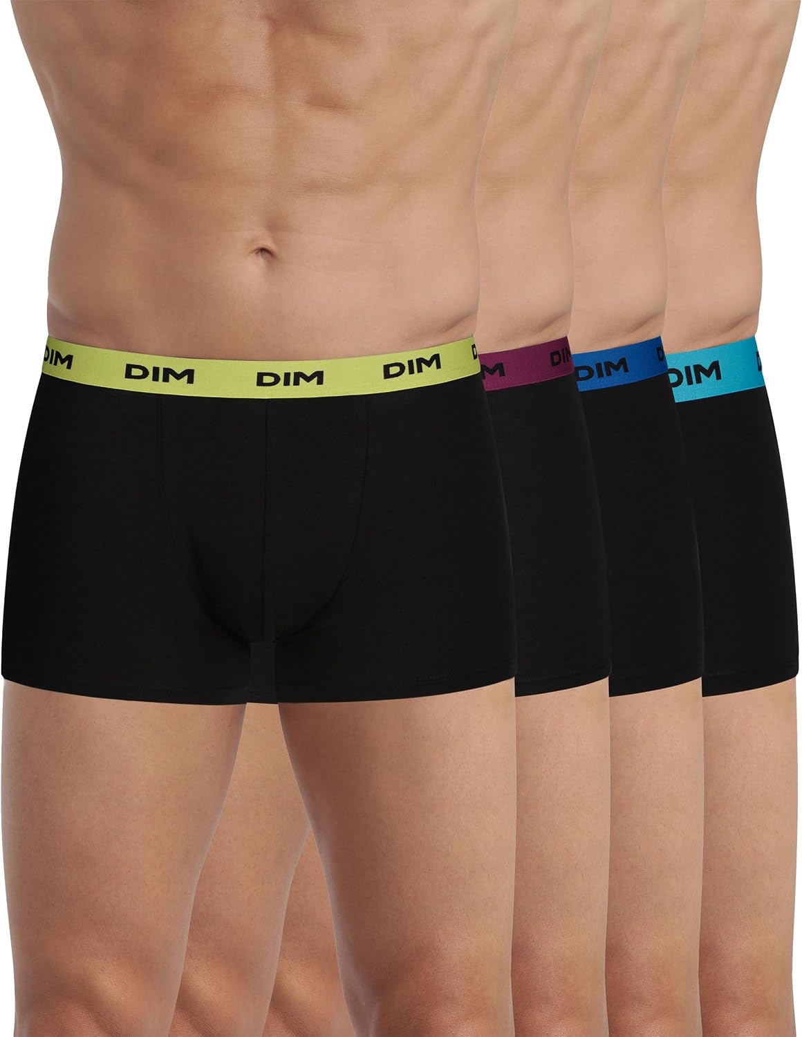 Thumbnail 1 de Dim Boxer Homme Mix and Colors Coton Stretch x4 – Confort et maintien pour le quotidien