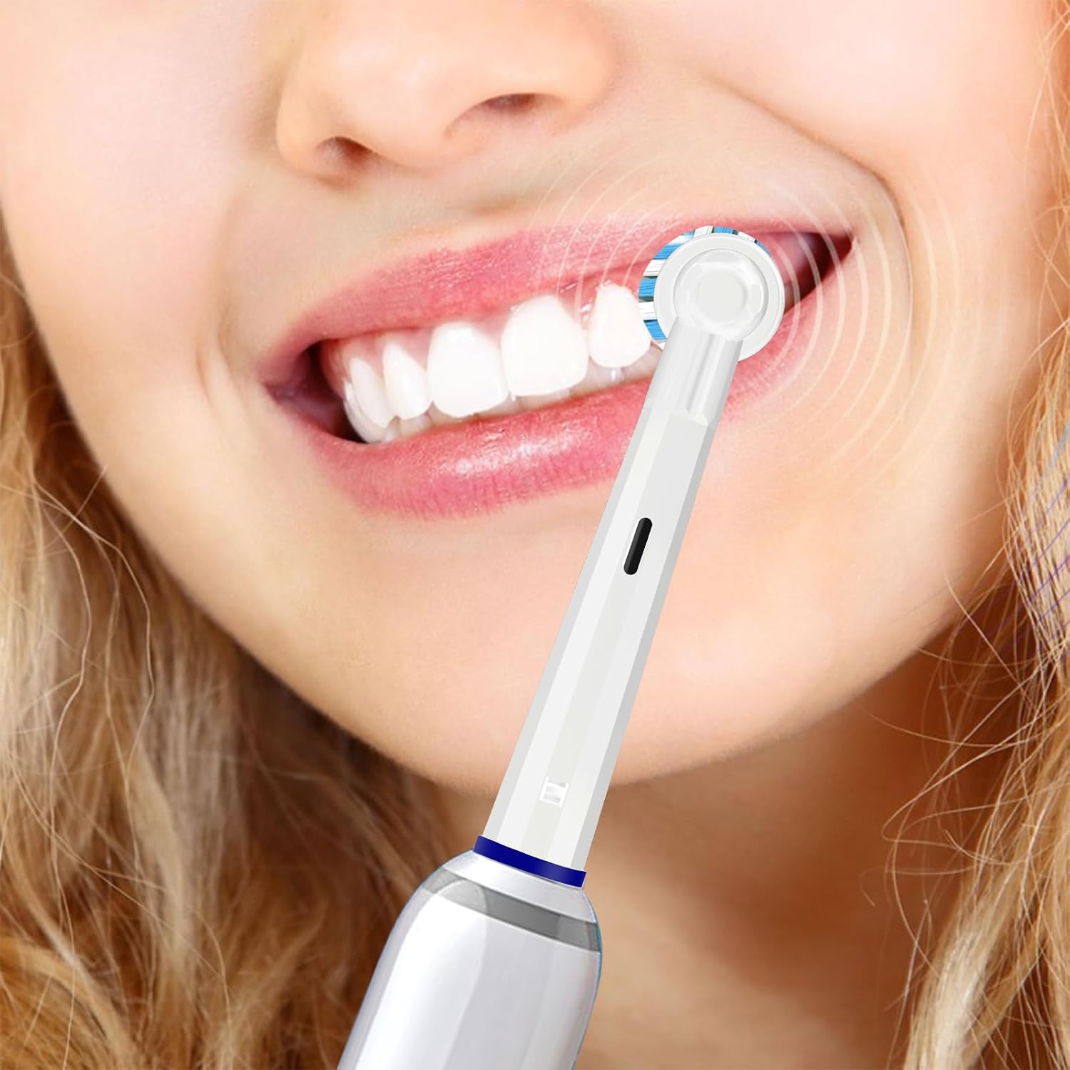 Thumbnail 2 de Cellena 8-Pack Replacement Toothbrush Heads for Oral-B Pro 1000, Genius X, Smart 1500 (Not for iO) – Medium-Soft Bristles