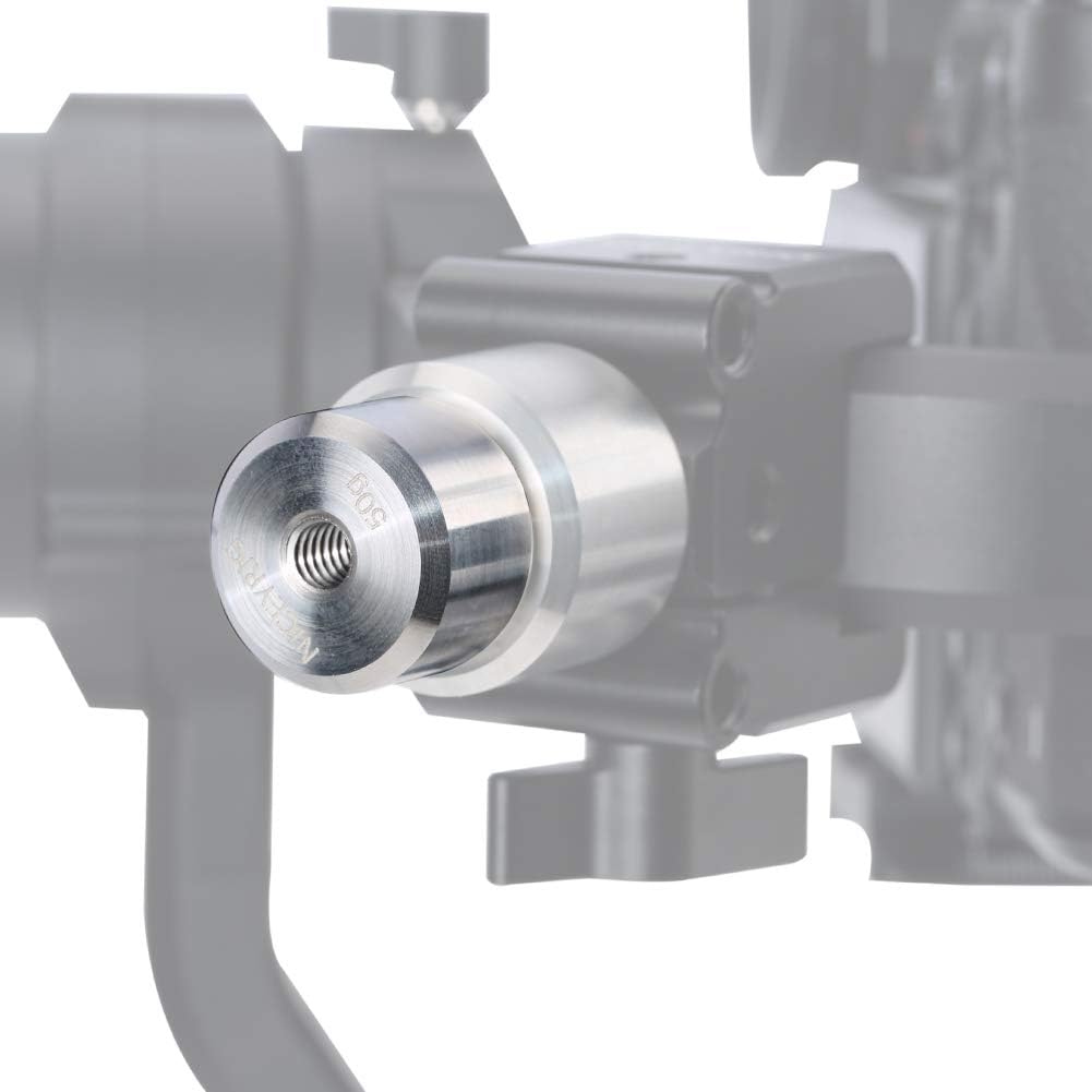 Detalle 2 de NICEYRIG Removable Counterweight 50g for DJI Ronin S/SC and Zhiyun Gimbals (1/4" Thread)