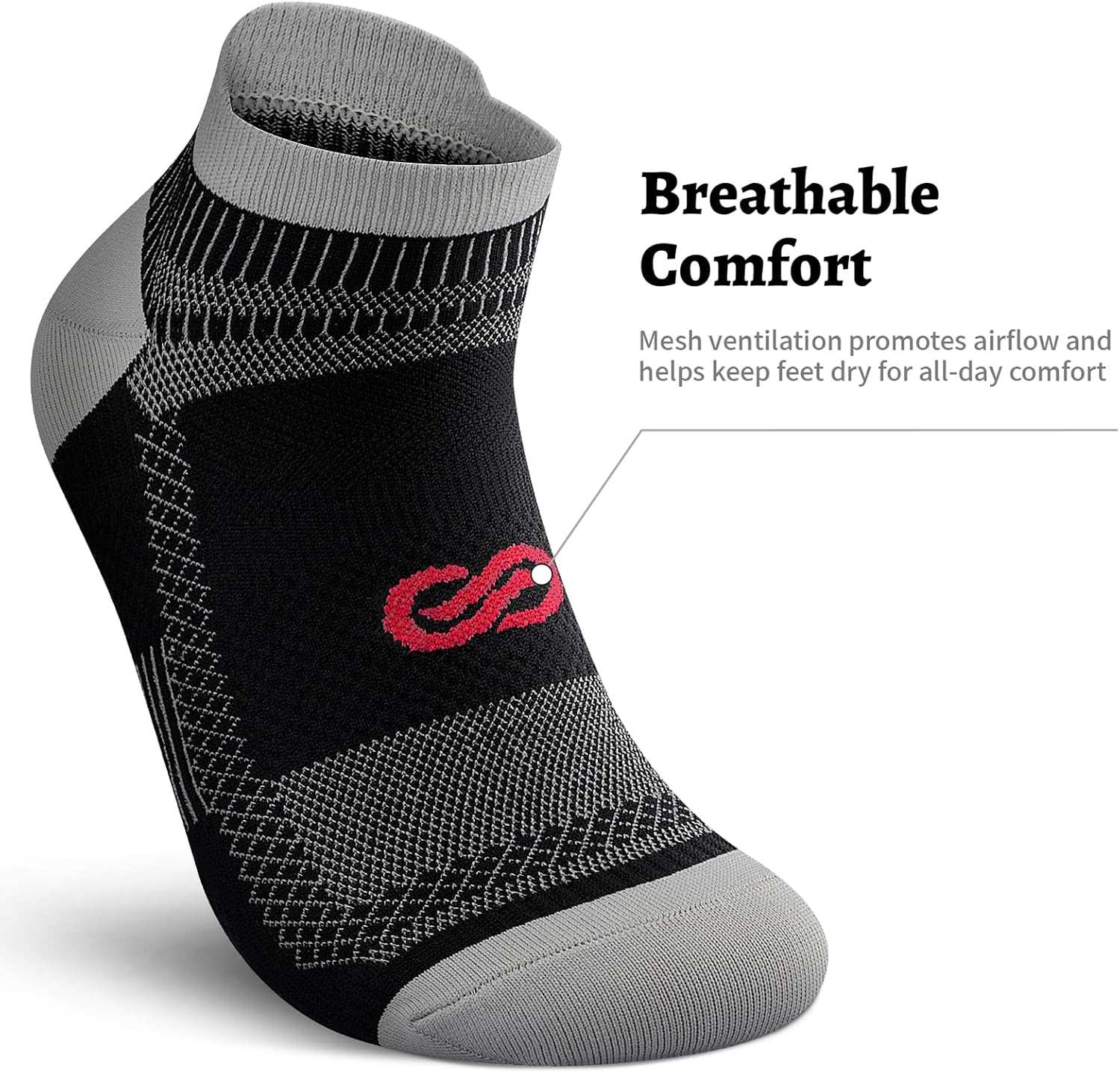 Thumbnail 5 de PAPLUS Ankle Compression Sock 15-20 mmHg