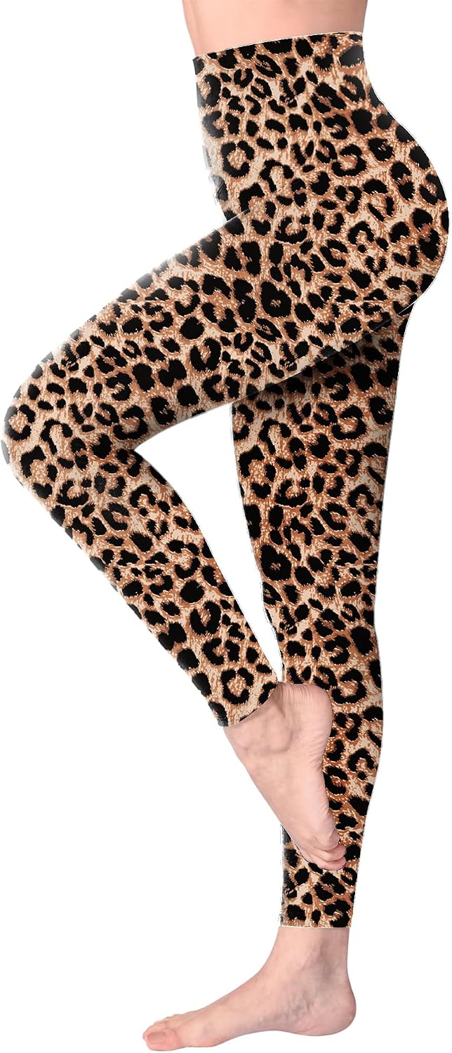 Detalle de SINOPHANT High-Waist Leggings für Damen mit Bauchkontrolle – blickdichte Sport- & Yoga-Leggins