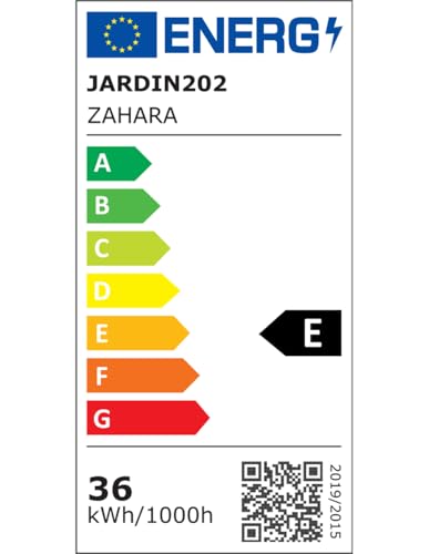 Thumbnail 6 de Jardin202 JARDIN202 ventilador de techo con luz LED, mando y motor DC (50 cm, blanco)