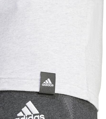 Detalle 2 de adidas Codes Linear Graphic tee L, Light Grey Heather