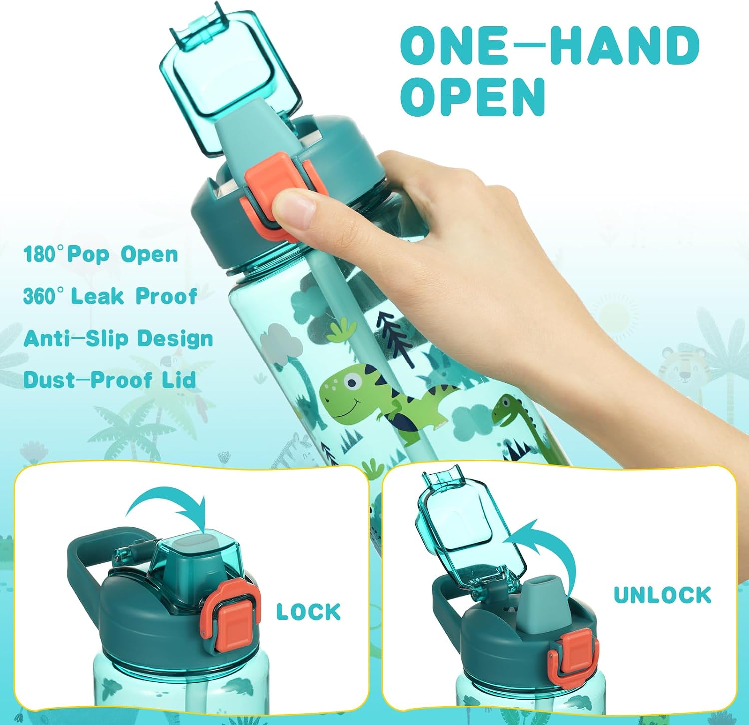 Detalle 1 de flintronic Borraccia Bambini 600ML