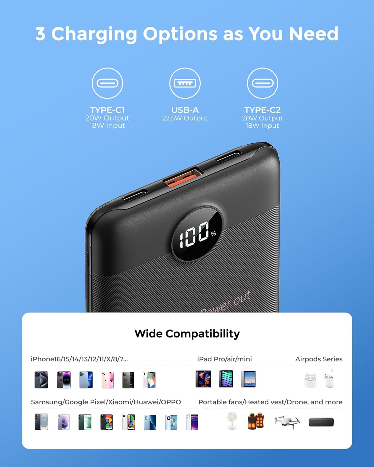Thumbnail 4 de Batería Externa 10000mAh PD 22.5W