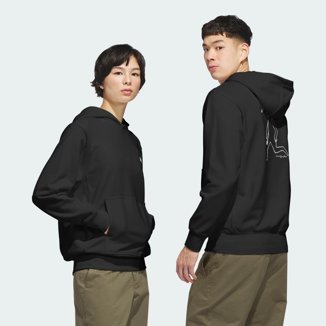 Detalle de Sudadera con capucha Skateboarding x Mark Gonzales Skate Head de Adidas