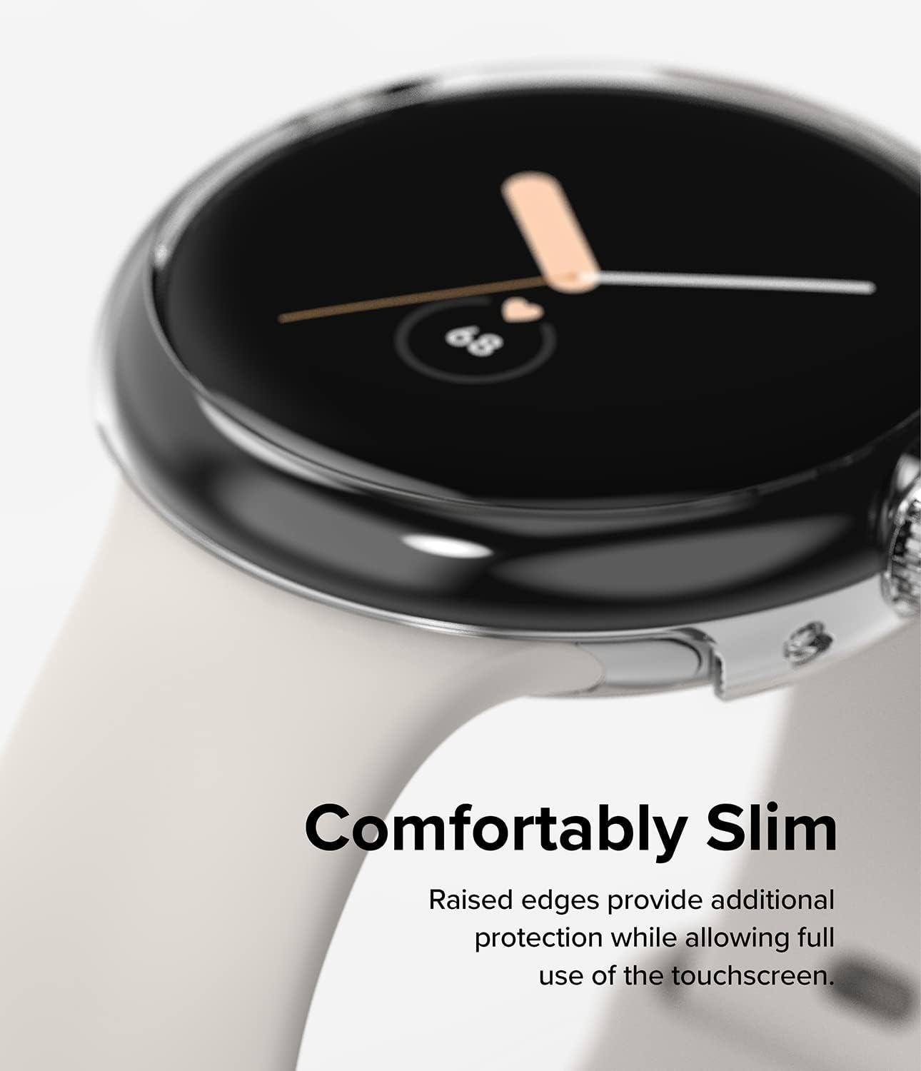 Thumbnail 3 de Ringke Slim Case [2 Pack] for Google Pixel Watch 41mm (2022) – Clear PC frame