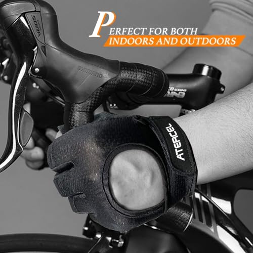 Detalle 1 de ATERCEL Weight Lifting Gloves breathable, super lightweight