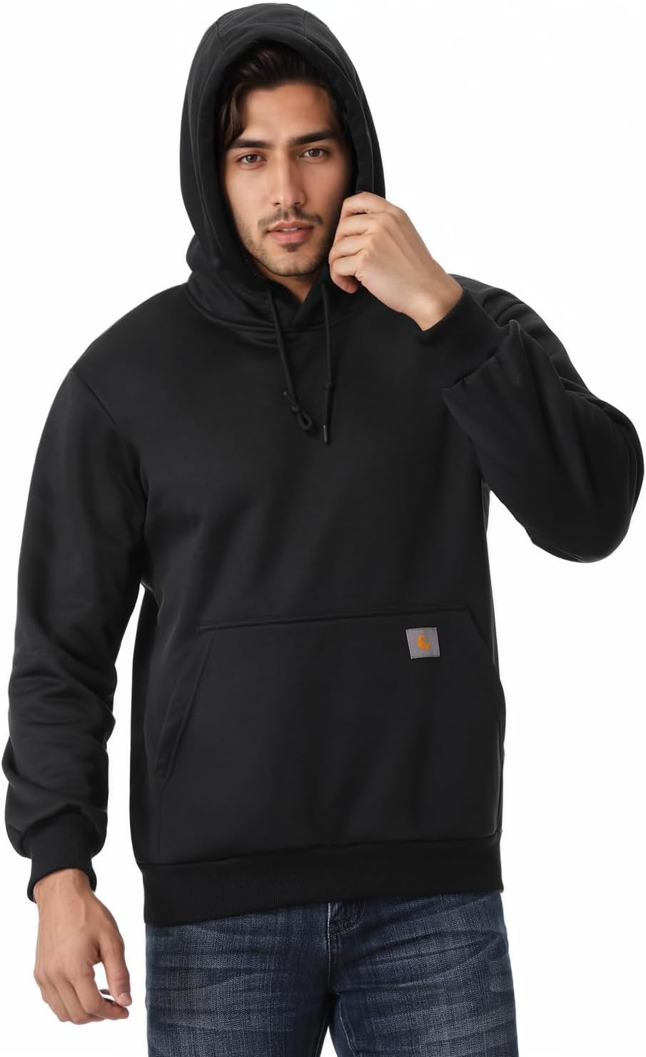 Thumbnail 4 de TUAOVA Relaxed Fit Fleece Hoodie