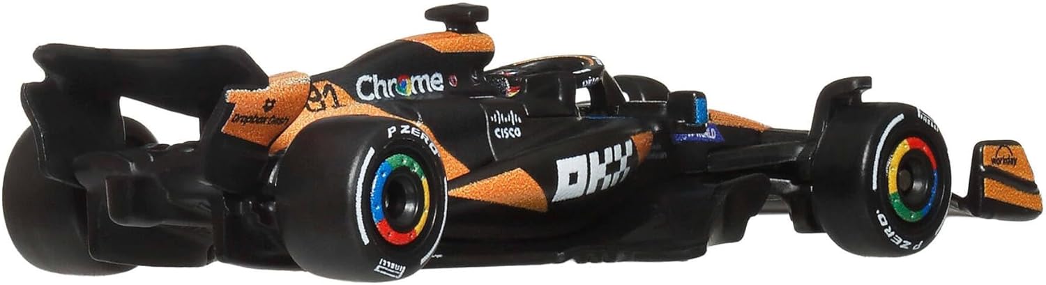 Detalle de Hot Wheels Formula 1 McLaren Oscar Piastri #81 1:64 Die-Cast Car