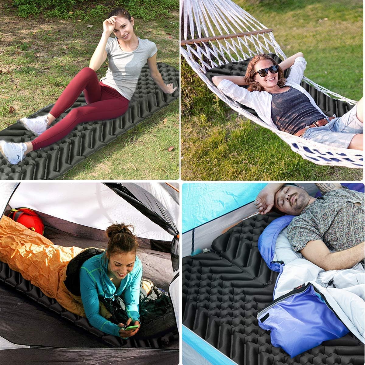 Thumbnail 6 de Sundom Isomatte Camping Outdoor Ultraleicht – wasserdicht, faltbar, essentials für Outdoor-Abenteuer