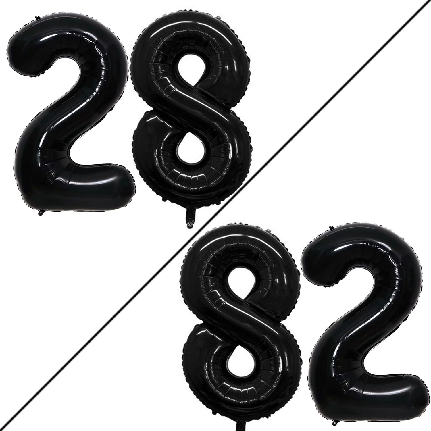 Detalle de GOER Number 9 Foil Balloons 42-Inch