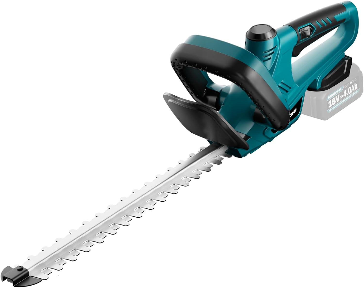 KIESBOHR Garten Akku-Heckenschere CSL502 – kompatibel mit Makita 18V Akkus, 51 cm Schnittlänge, 16 mm Zahnabstand